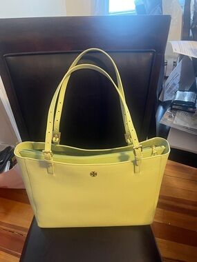 Tory Burch Robinson Tote in Mint Green